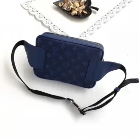 Outdoor Monogram Leather Bumbag/belt Bag M30245 Blue 2019 Collection