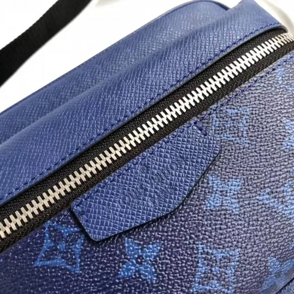 Outdoor Monogram Leather Bumbag/belt Bag M30245 Blue 2019 Collection