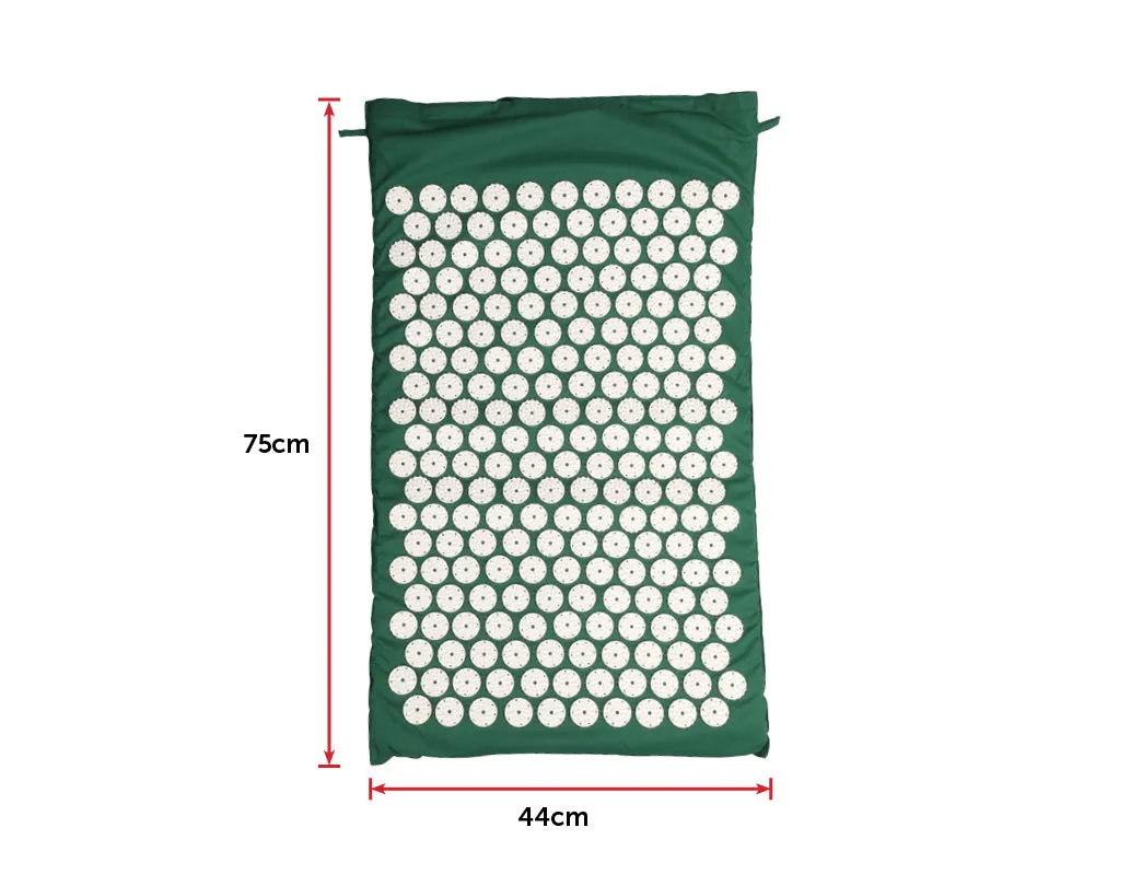 Pain Relief Stress Reduction Acupressure Yoga Mat with Bag