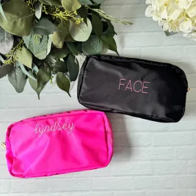 Personalized Nylon Cosmetic Bag