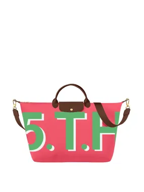 Pink travel bag