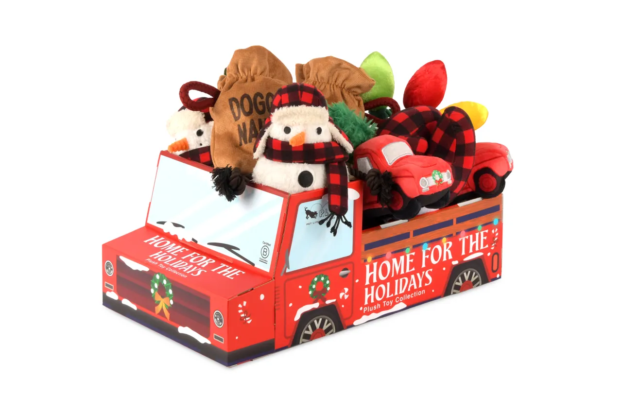 P.L.A.Y. Home for the Holidays Interactive Dog Toy, Mittens