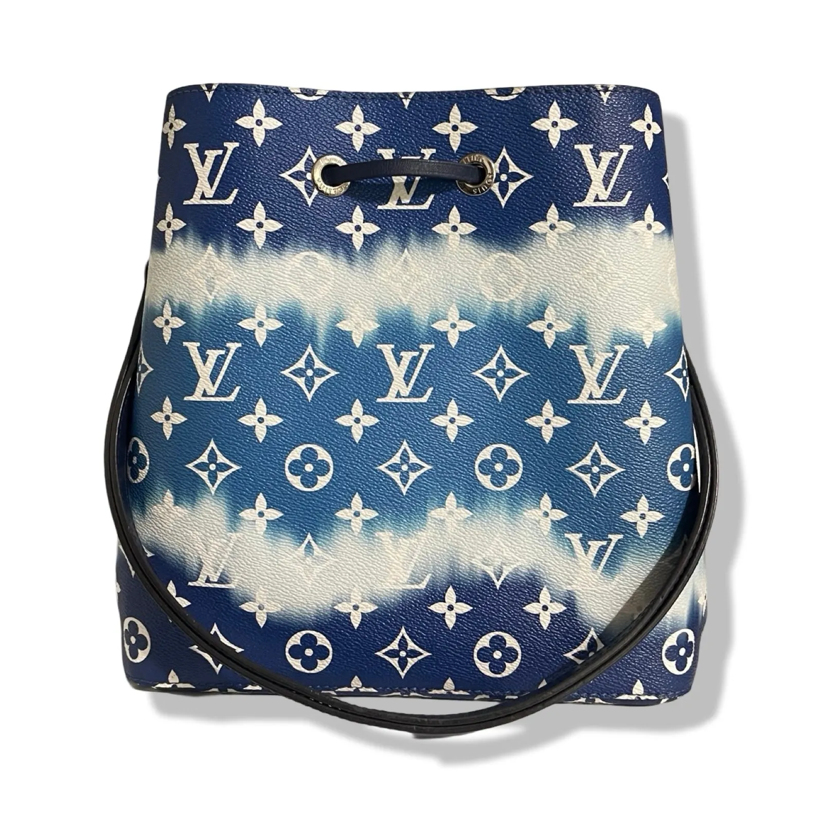 Pre-Owned Louis Vuitton Neonoe MM Limited Edition Escale Blue Canvas