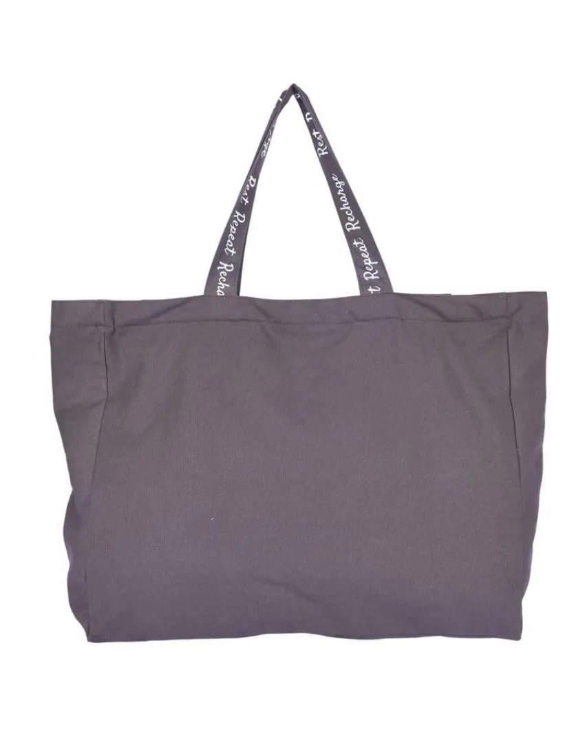 Premium Canvas Tote Bag with Zipper Closure | 16 x 14 inches