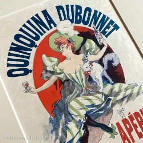 Quinquina Dubonnet by Jules Chéret, Belle Epoque lithograph, 1896