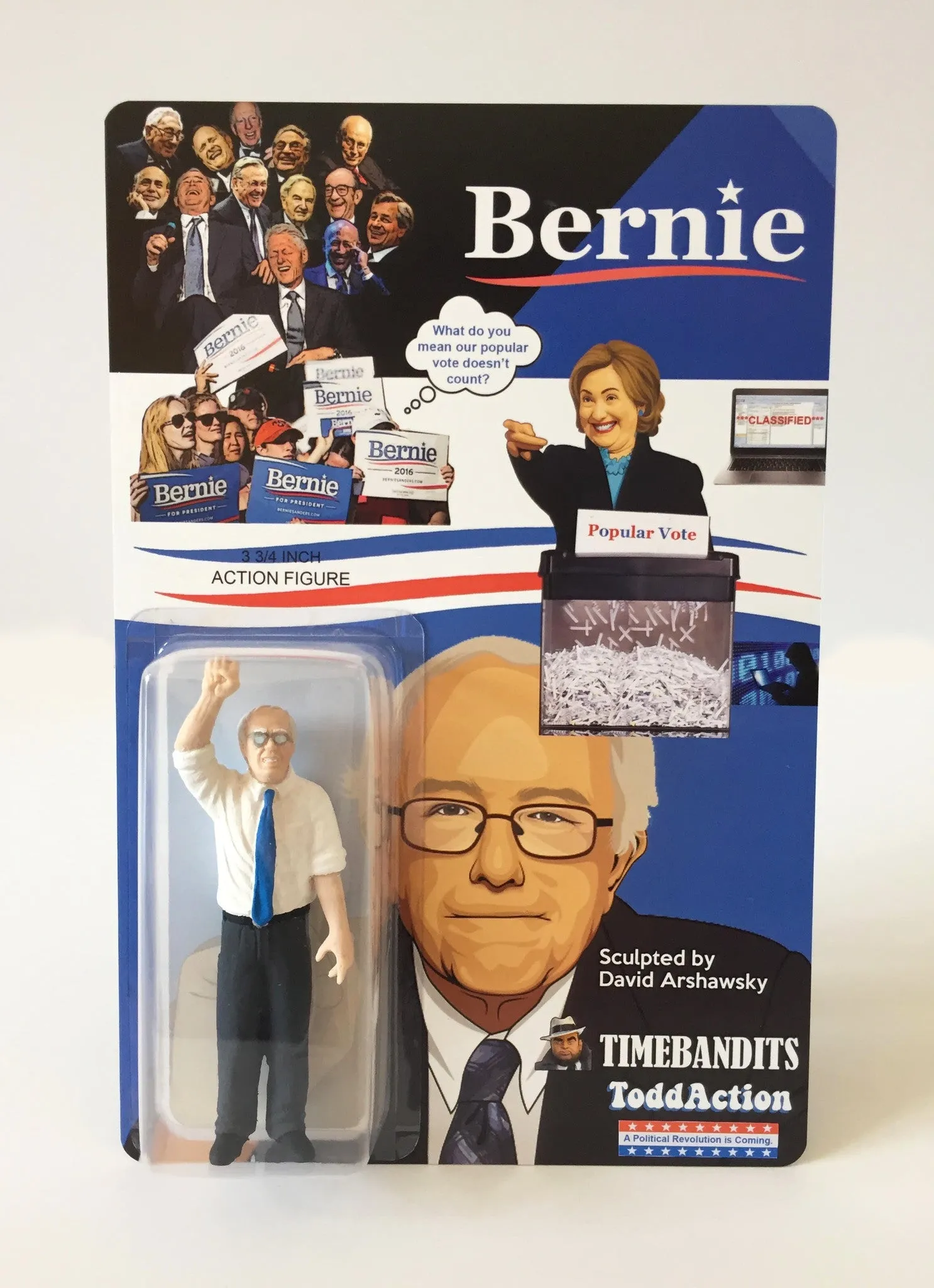 "Bernie" 3 3/4 inch Action Figure / Limited to 40 units