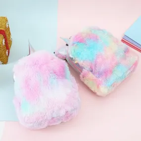 Rainbow Plush Unicorn Backpack