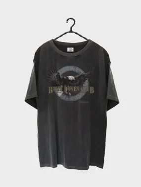 Ramblin Eagle Tee - Acid Black