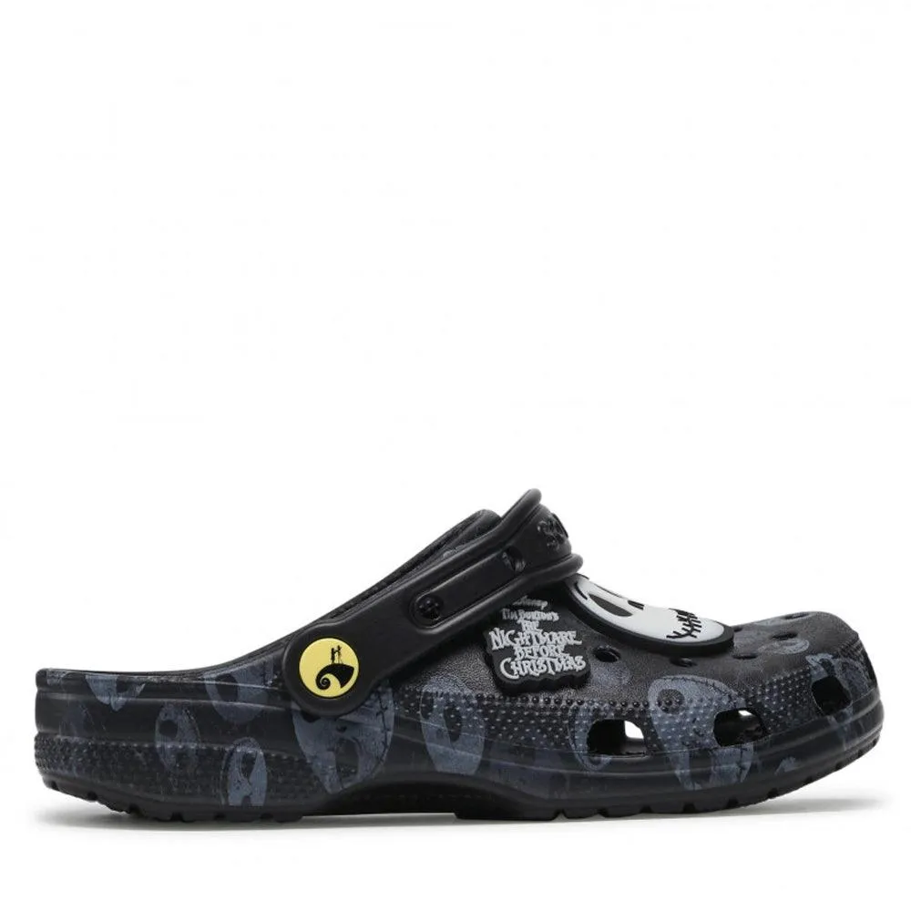 Rare Limited Edition Crocs Classic Clog Nightmare Before Christmas! Glow in The Dark