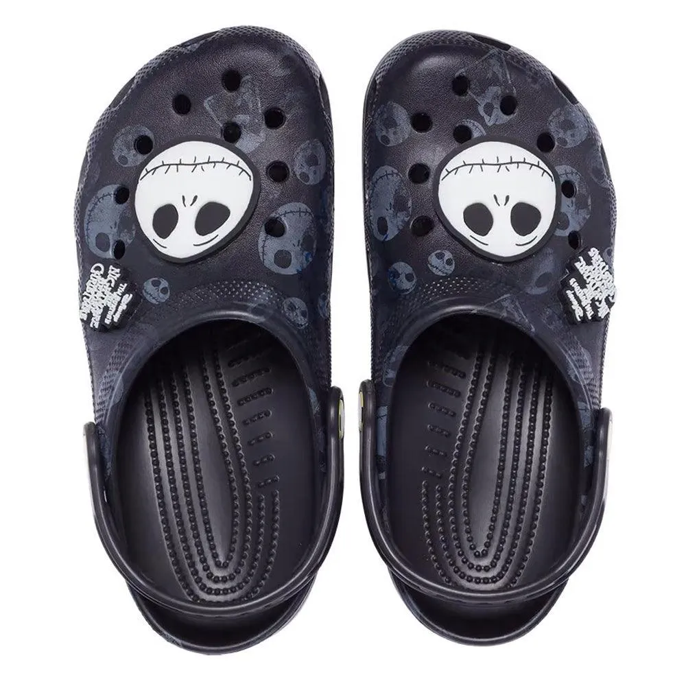 Rare Limited Edition Crocs Classic Clog Nightmare Before Christmas! Glow in The Dark