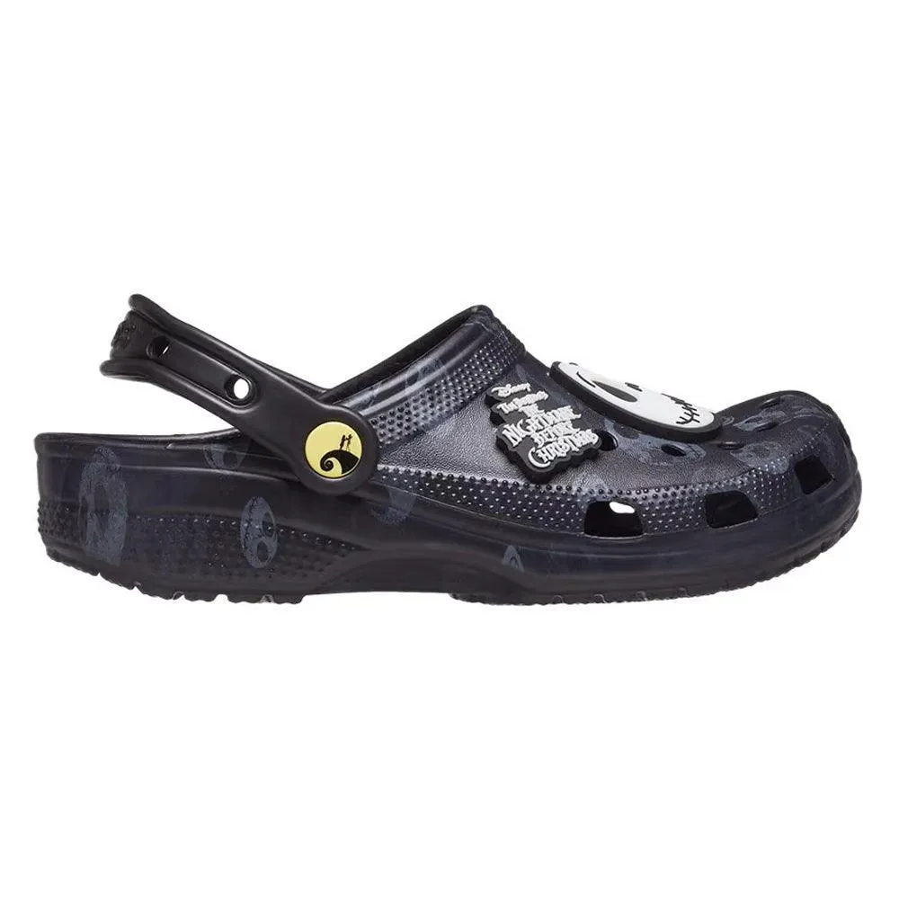 Rare Limited Edition Crocs Classic Clog Nightmare Before Christmas! Glow in The Dark