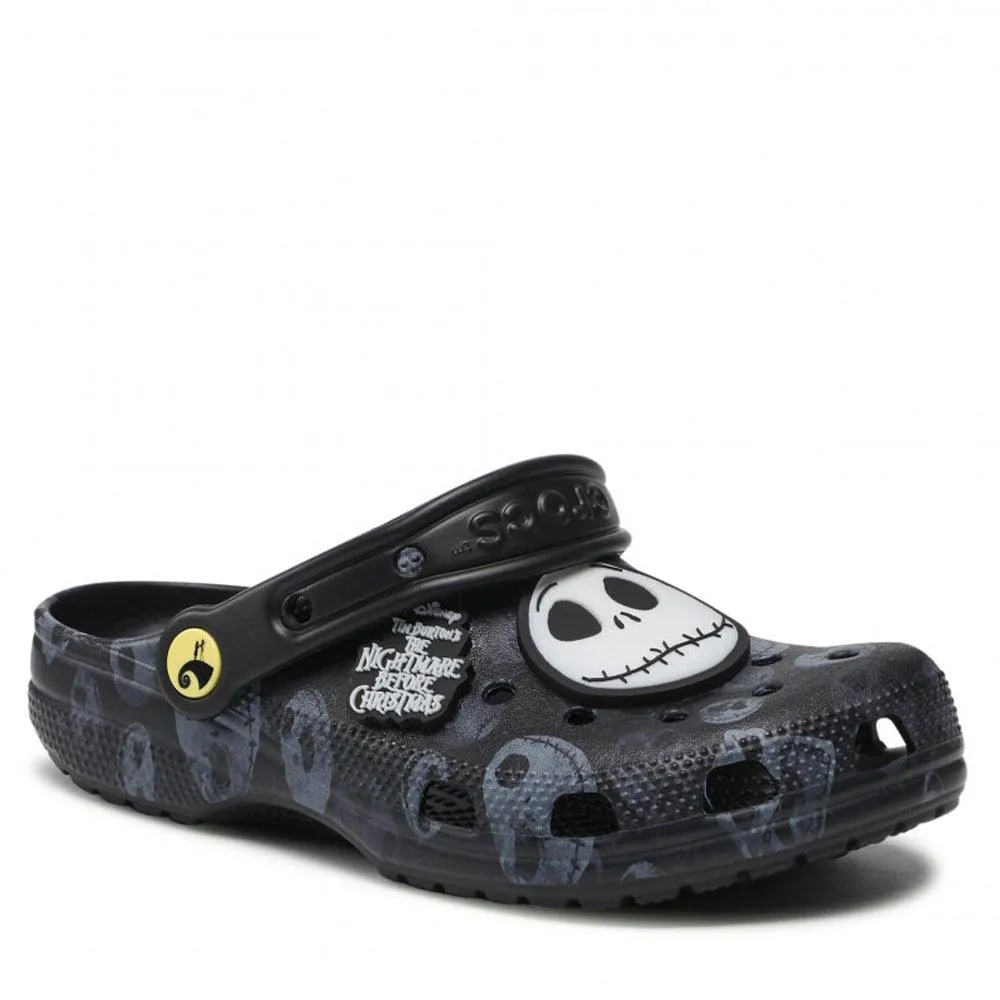 Rare Limited Edition Crocs Classic Clog Nightmare Before Christmas! Glow in The Dark