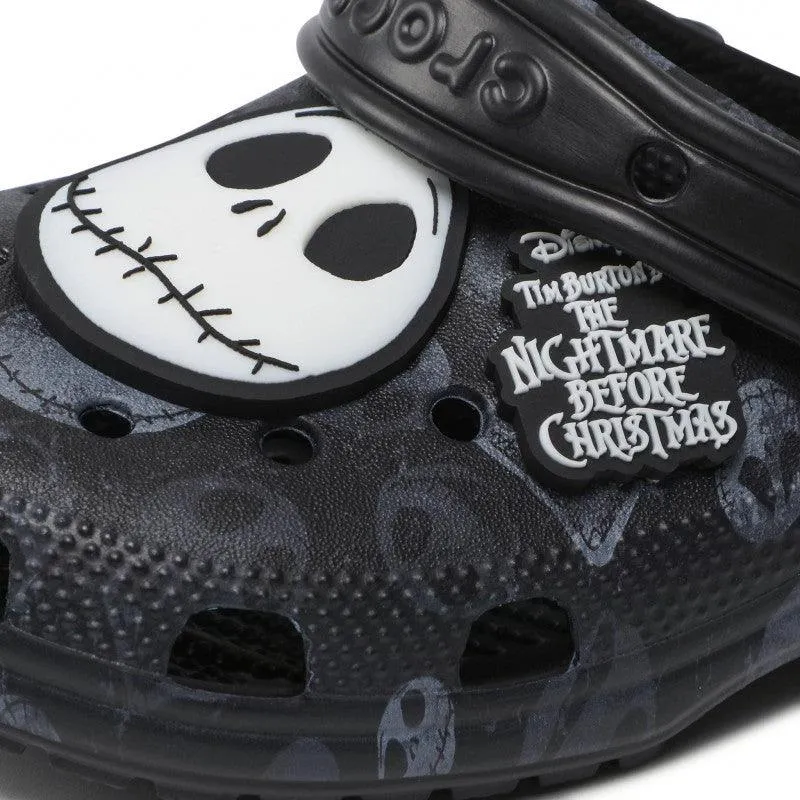 Rare Limited Edition Crocs Classic Clog Nightmare Before Christmas! Glow in The Dark