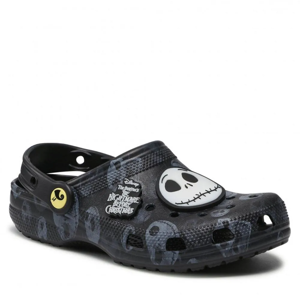 Rare Limited Edition Crocs Classic Clog Nightmare Before Christmas! Glow in The Dark