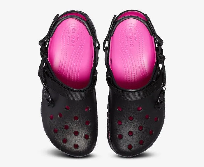 Rare Limited Edition Crocs Duet Max 2 Post Malone Black