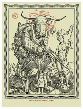 Ravi Zupa - "What Do We Do In 2020" print