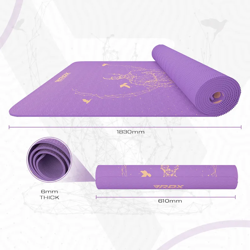 RDX D2 6mm TPE Yoga Mat