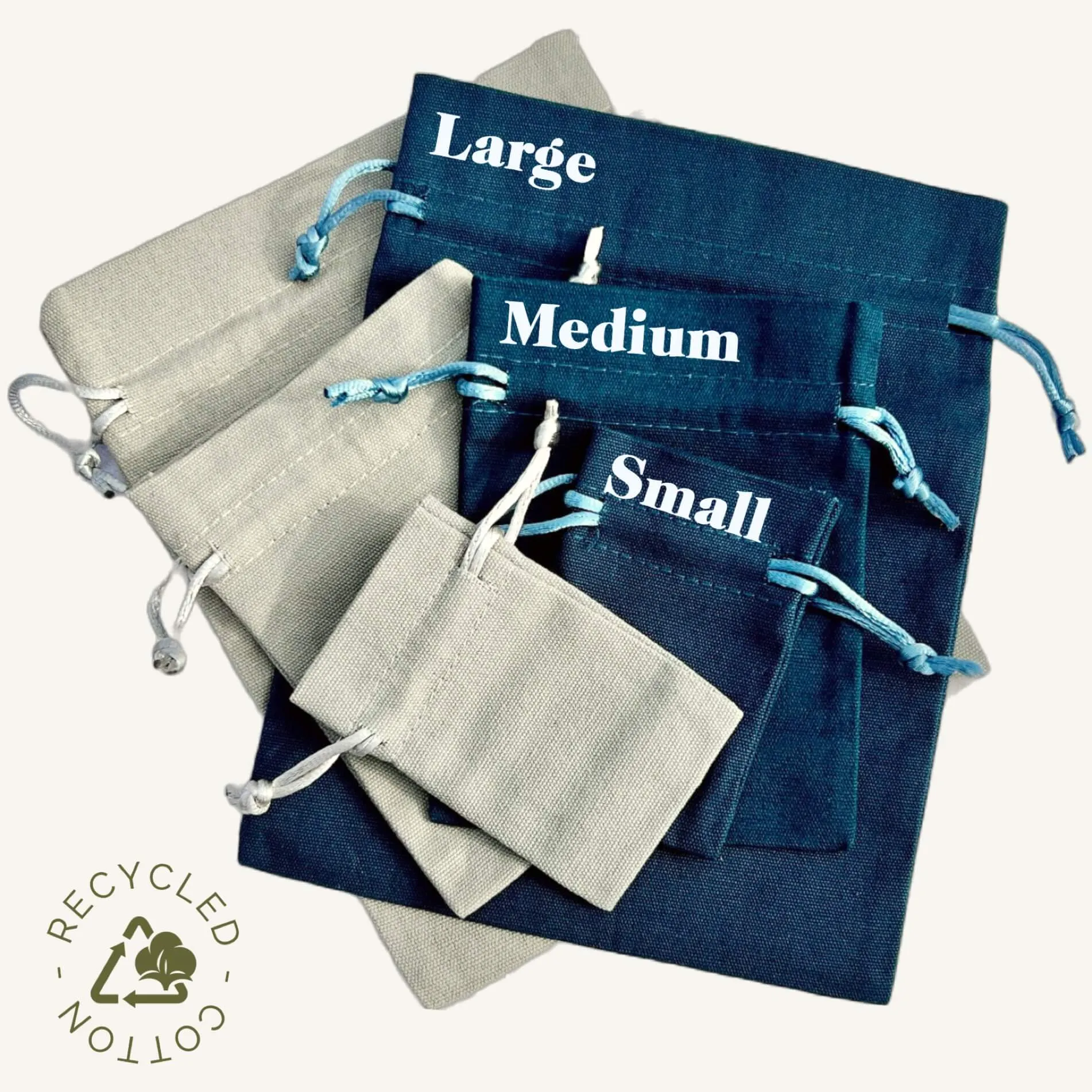 Recycled Cotton Gift Bag - Medium