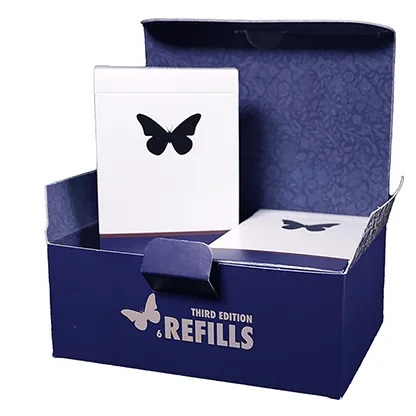 Refill Butterfly Cards Blue 3rd Edition (6 pack) by Ondrej Psenicka