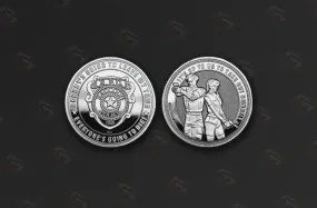 Resident Evil 2 Silver Coin - Numbered Rarity