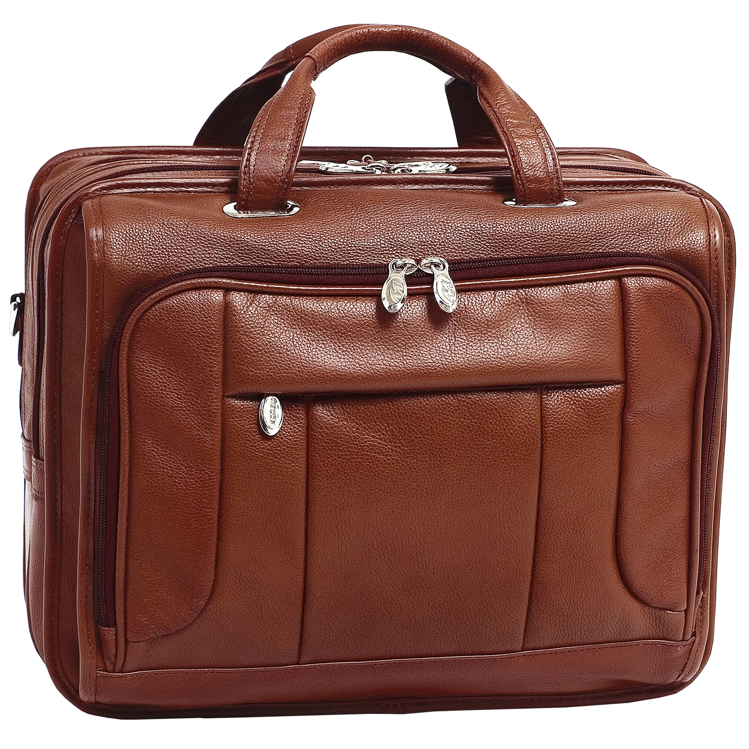 RIVER WEST | 15" Leather Laptop Briefcase