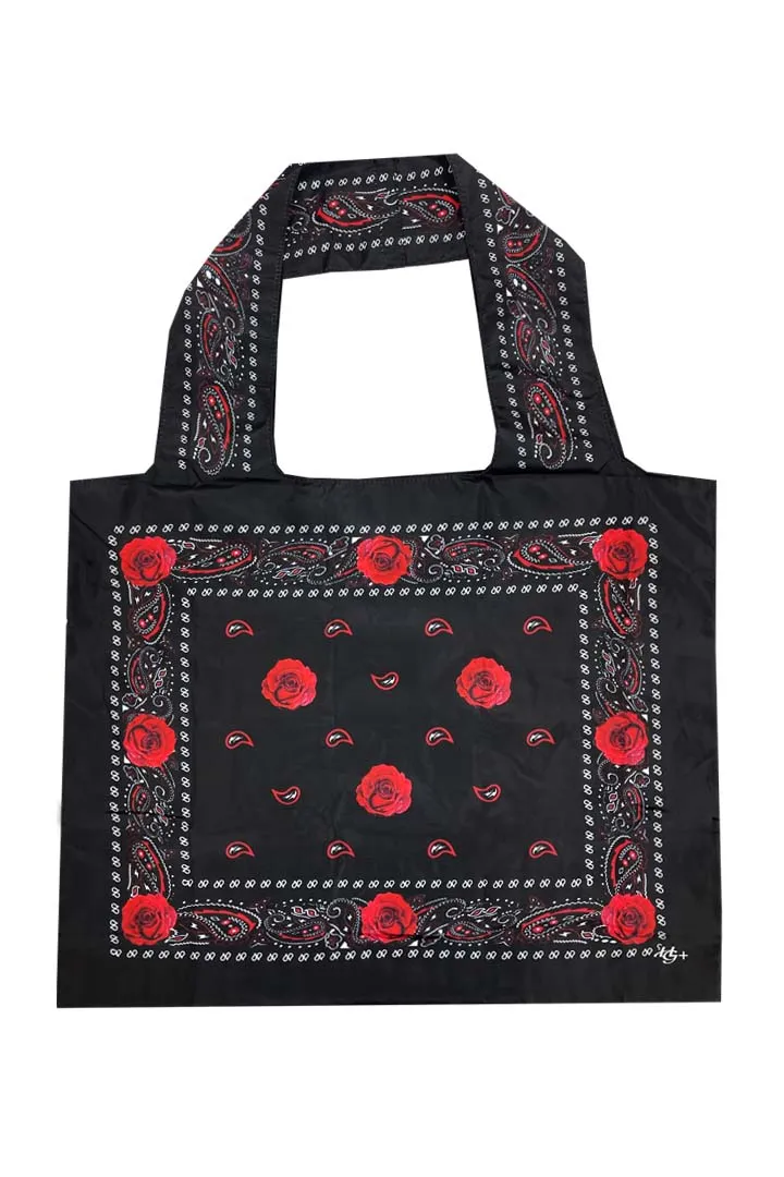 Roses Paisley Recycle Bag