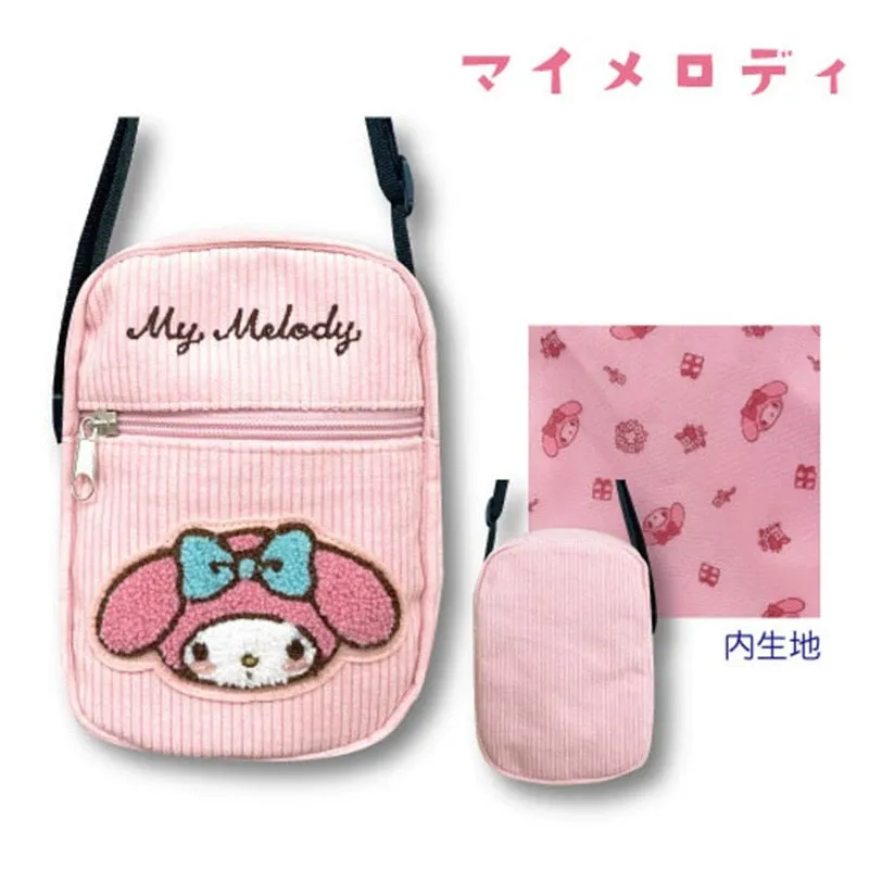 Sanrio Winter Style Little Bag | Hello Kitty My Melody Kuromi Cinnamoroll