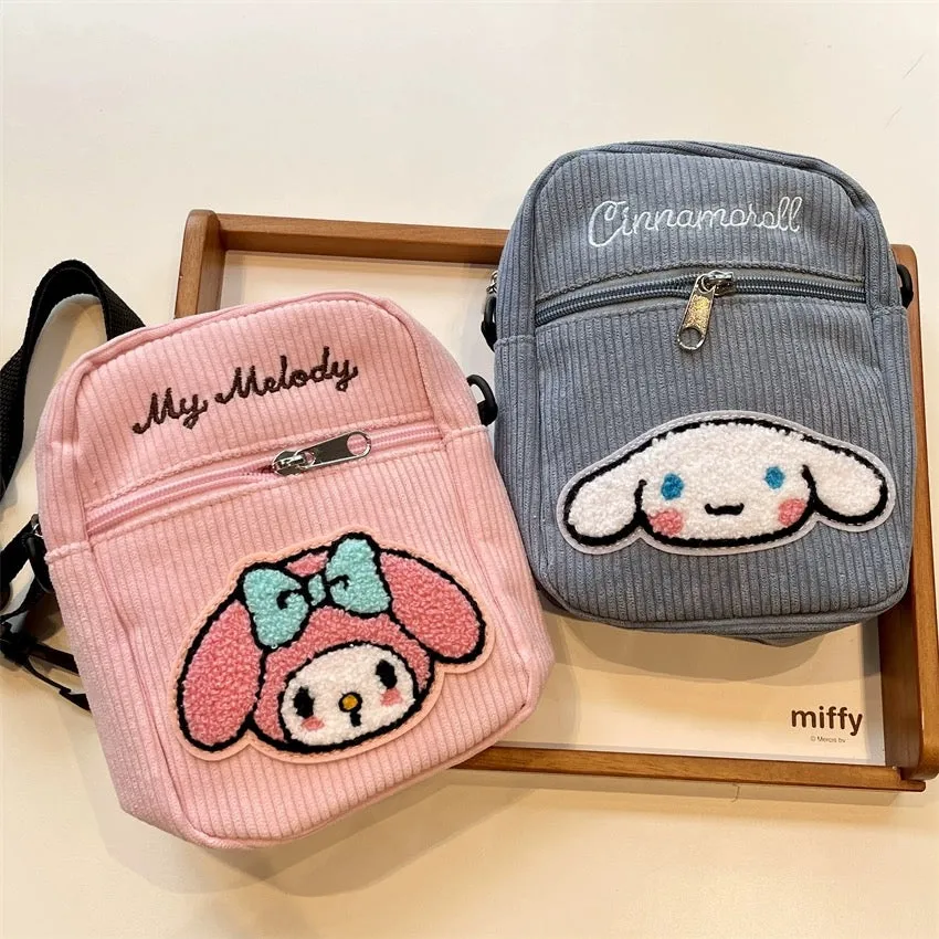 Sanrio Winter Style Little Bag | Hello Kitty My Melody Kuromi Cinnamoroll