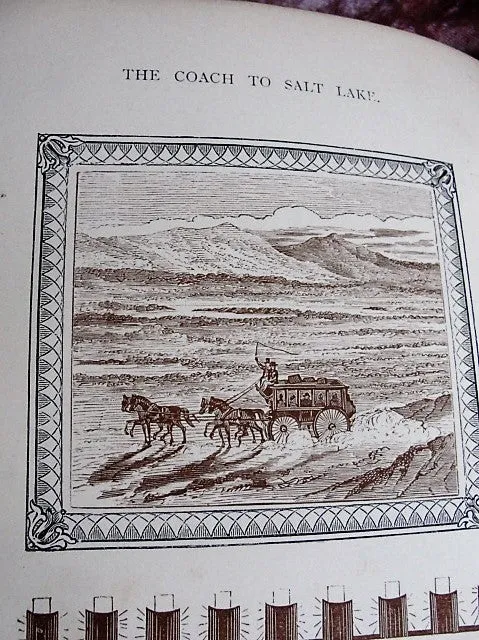 SCARCE Historical Book ARTEMUS WARDS Lecture As Delivered At The Egyptian Hall, London 1869 Mormons Utah Area West to San Francisco Interest Americana Antiquarian Book