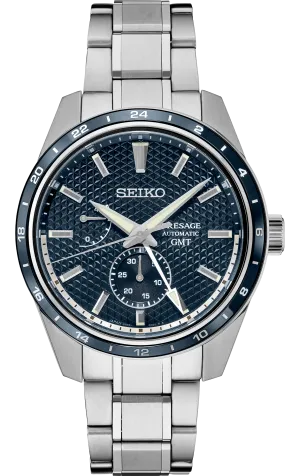 Seiko Presage Sharp Edged Series Gmt Limited Edition SPB303