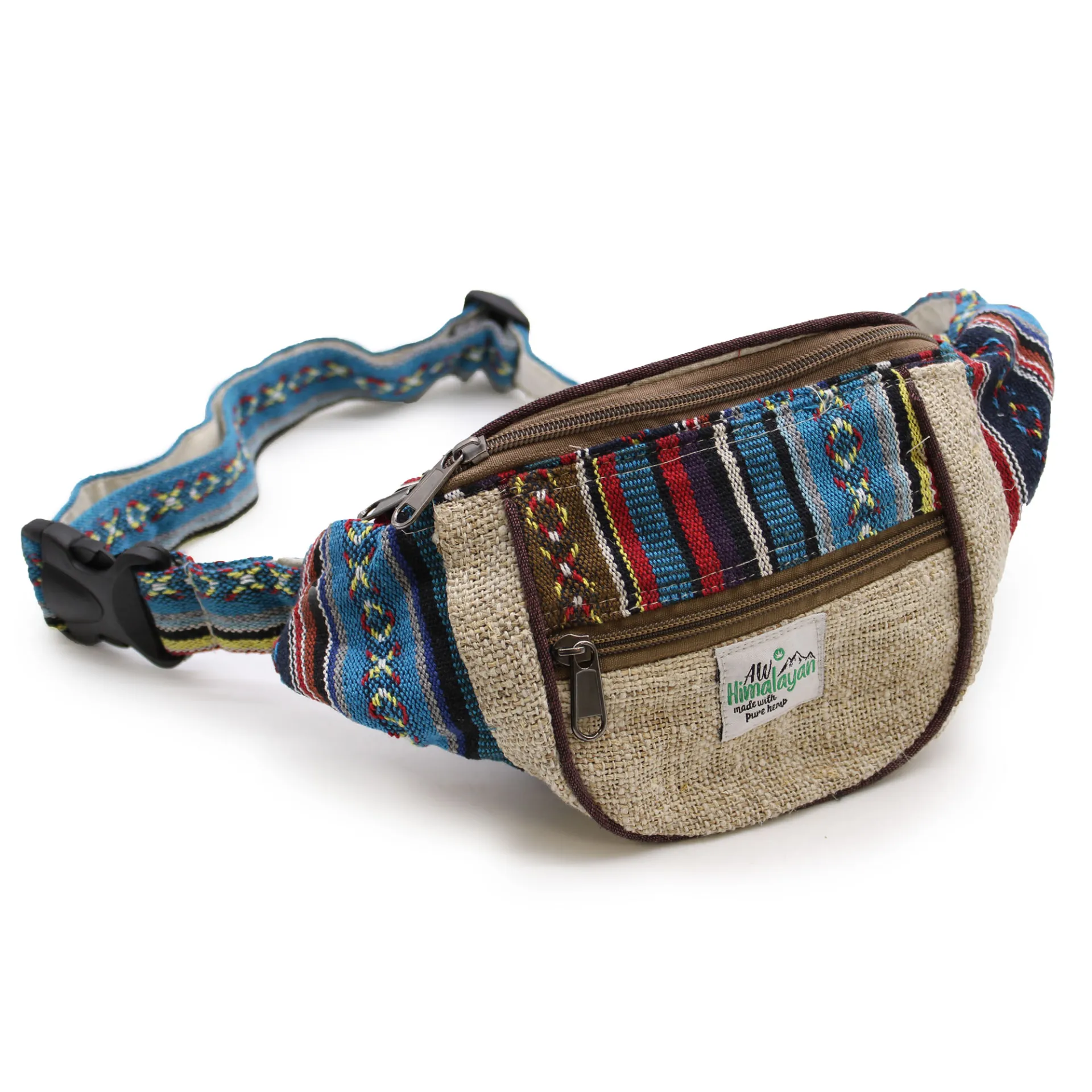 Shop the Trendy Bum Bag - Hemp & Cotton (Assorted) | Eco-Friendly & Fashionable