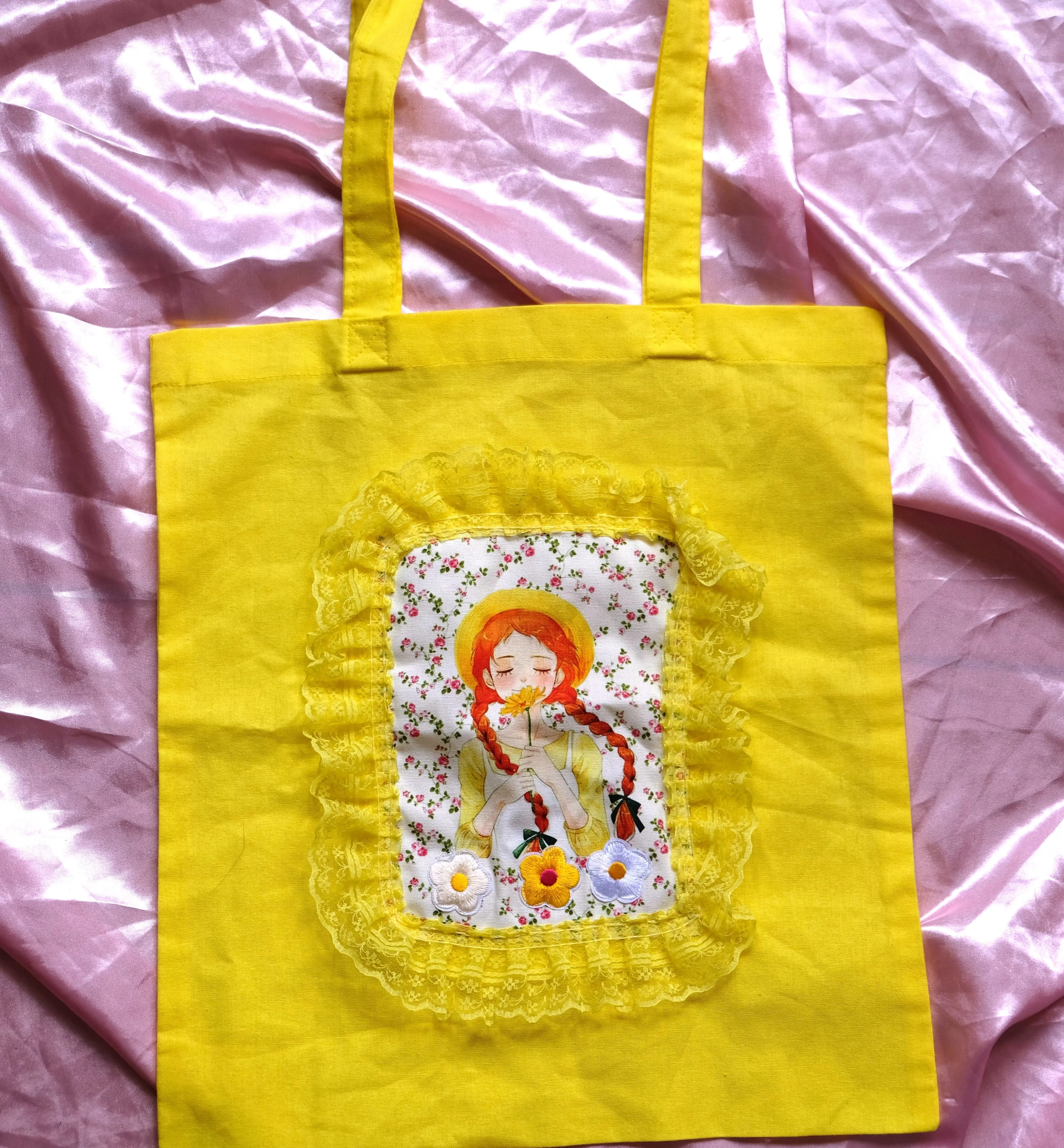 Shoujo Tote- yellow