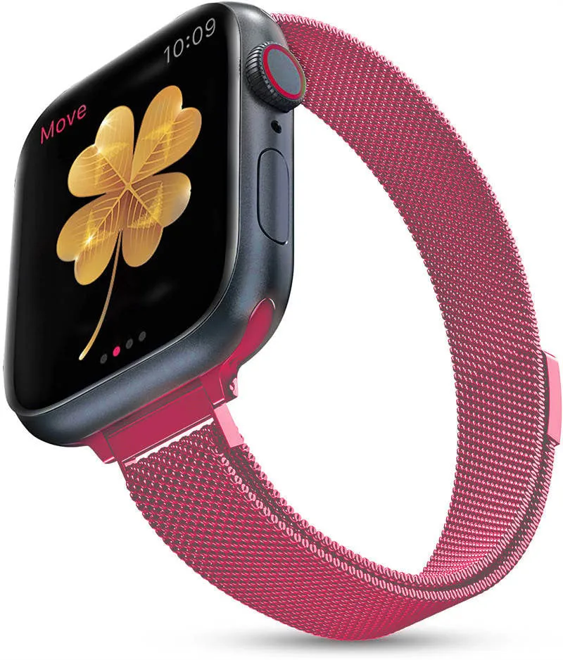 Slim Milanese Loop Band For Apple Watch Multiple Prints Available