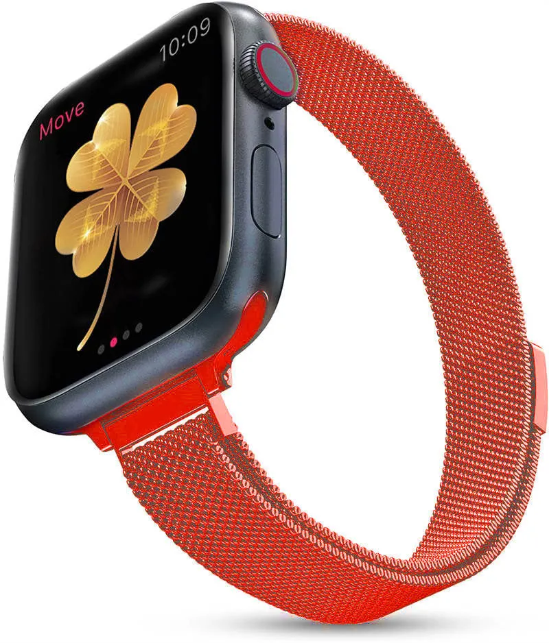 Slim Milanese Loop Band For Apple Watch Multiple Prints Available