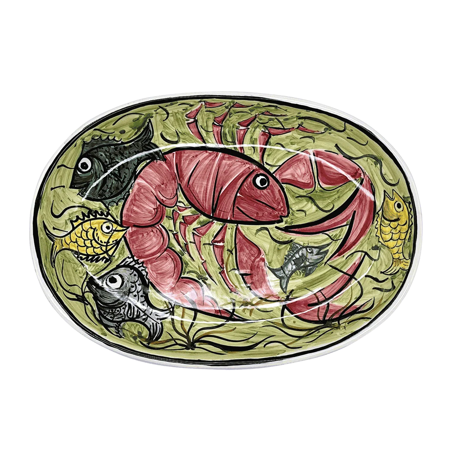 Small Lobster Gozo Oval Platter