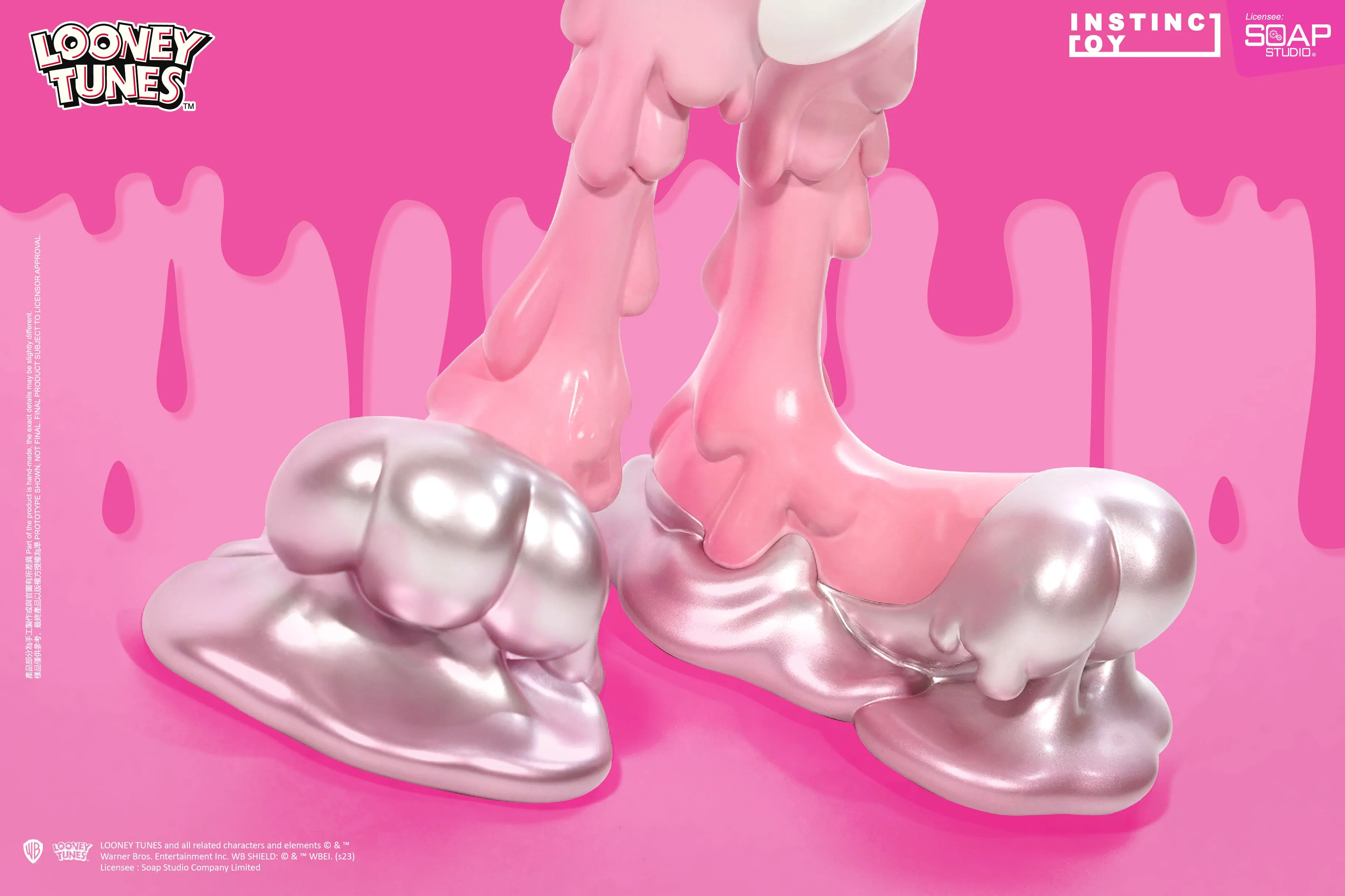 Soap Studio AM019P Looney Tunes - Erosion Bugs Bunny Figure (Pink Ver.) By Instinctoy (Limited Edition)