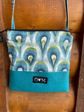 Stella Dark Teal/Blue Cross Body-geometric