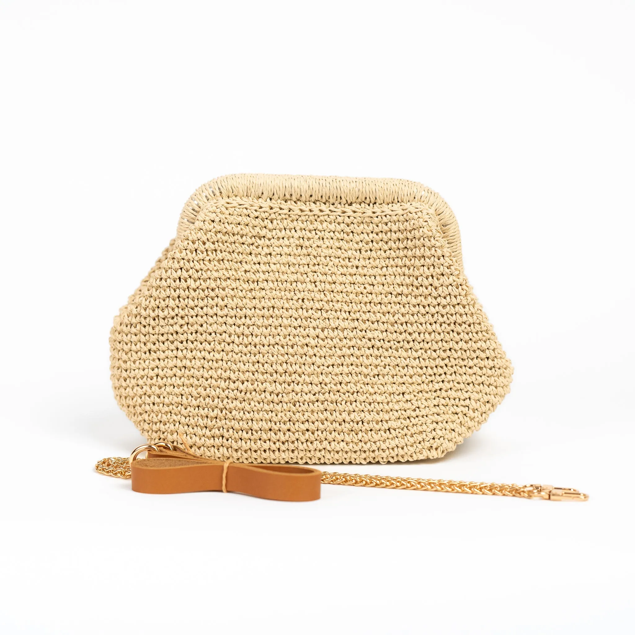 Straw Crossbody Bag