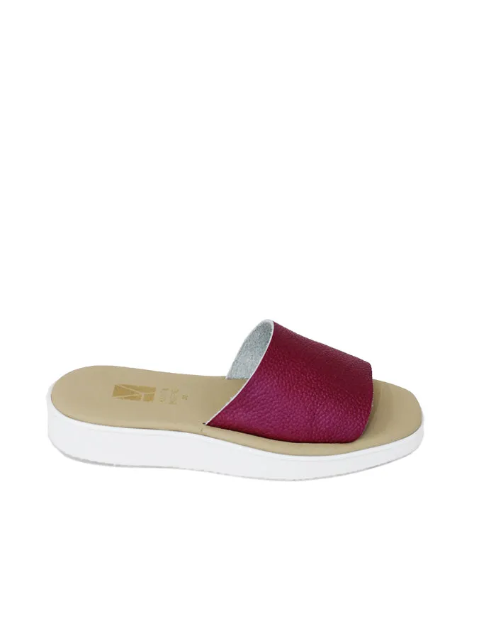 Stripe Platform Fuxia Sandal - Limited Edition