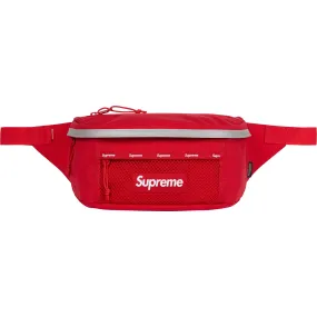 Supreme Reflective Waist Bag Red