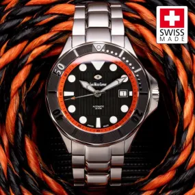 SWC Diver - Orange (Swiss&nbsp;Made Limited&nbsp;Edition) 20x&nbsp;Layers&nbsp;of&nbsp;Super-Luminova