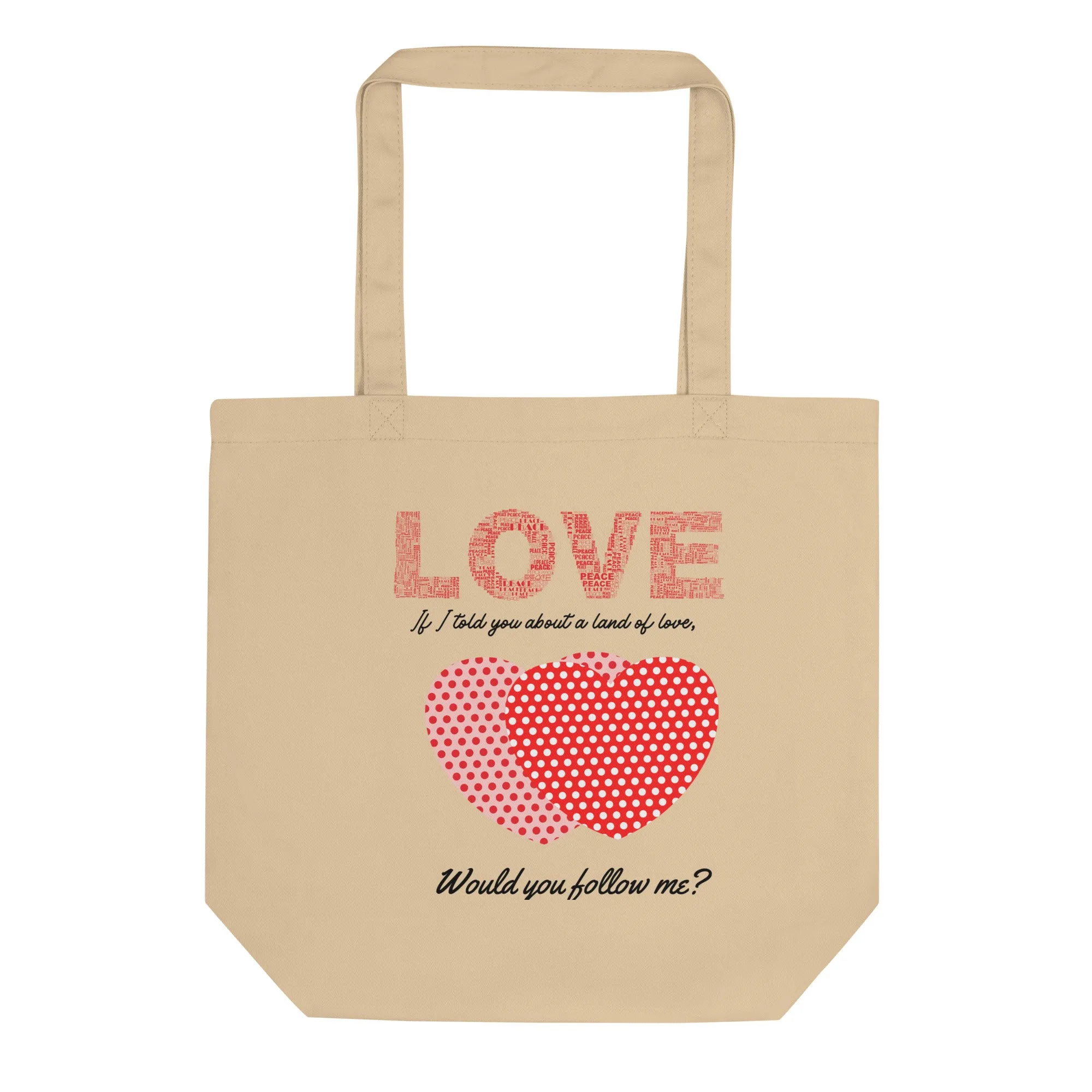 Sweet love, sustainable Tote Bag