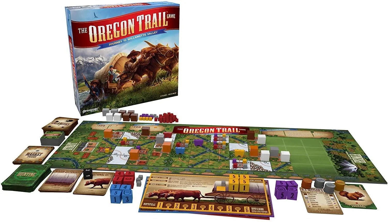 The Oregon Trail Game: Journey to Willamette Valley