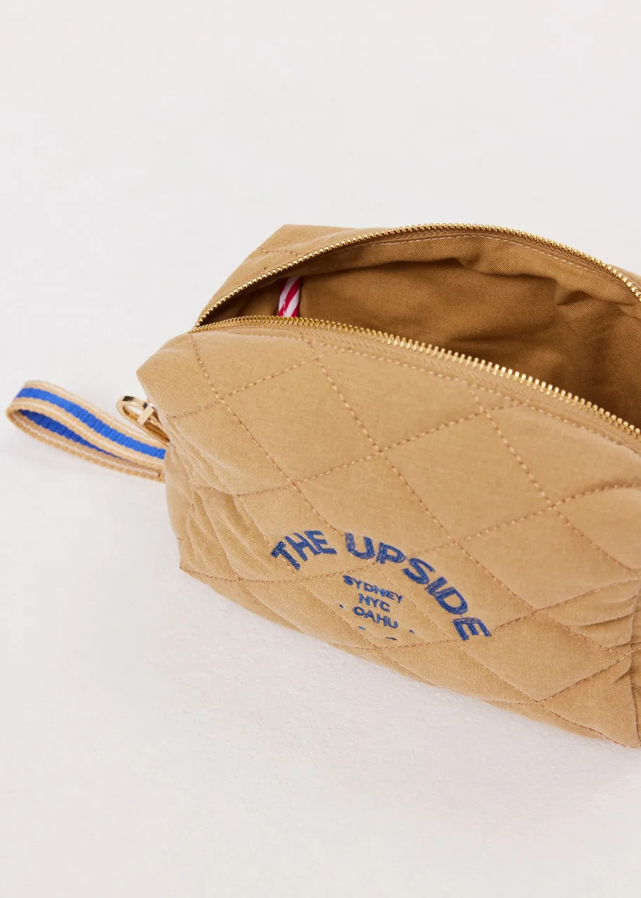 The Upside Jetset Cosmetic Pouch - Sand