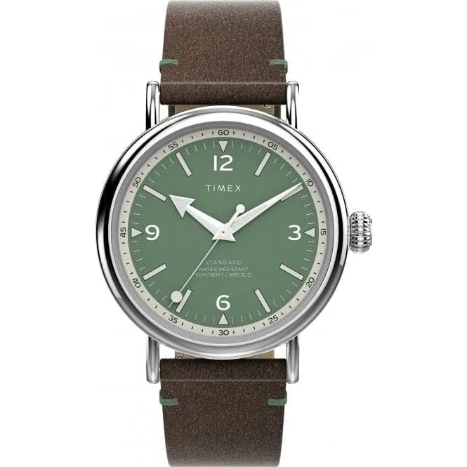 Timex Standard Eco-Friendly Leather Strap Watch TW2V71200