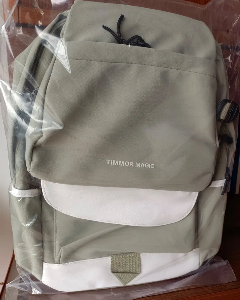 TIMMOR MAGIC backpack, ladies, nylon, anti-theft, fashion, casual, light, suitable for travel school