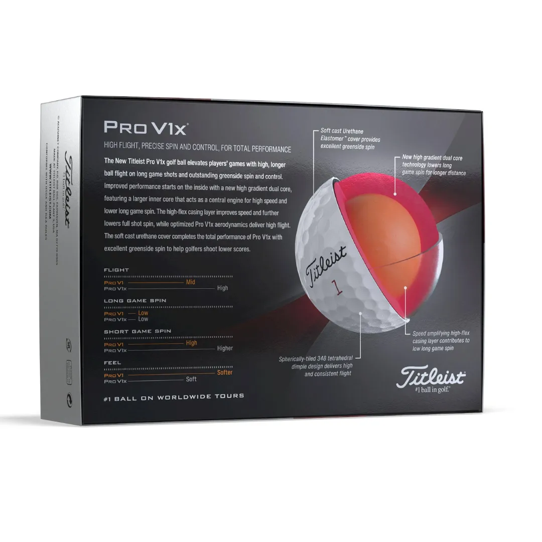 Titleist Pro V1x Limited Edition Golf Balls