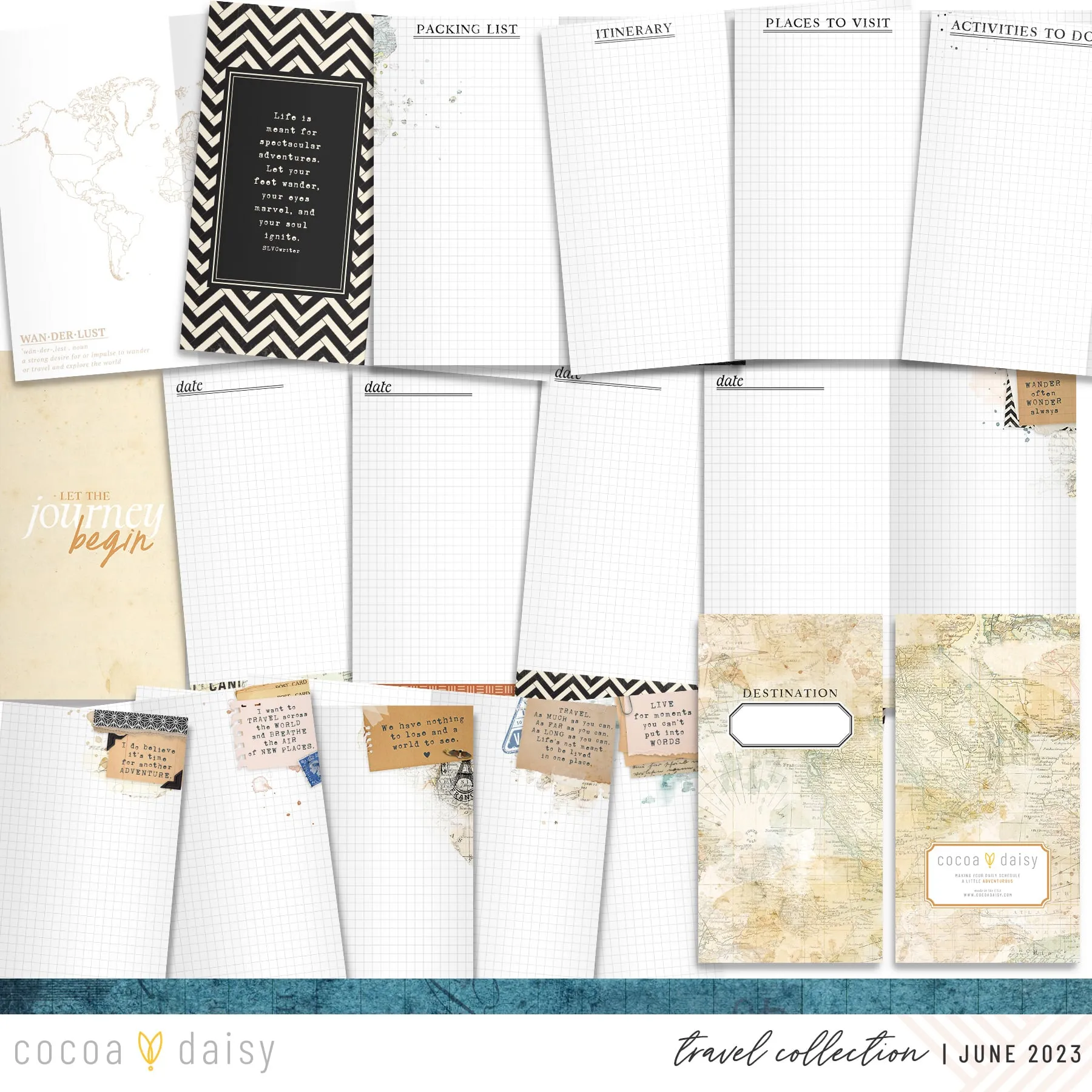 Travel Kit Journaling Notebook