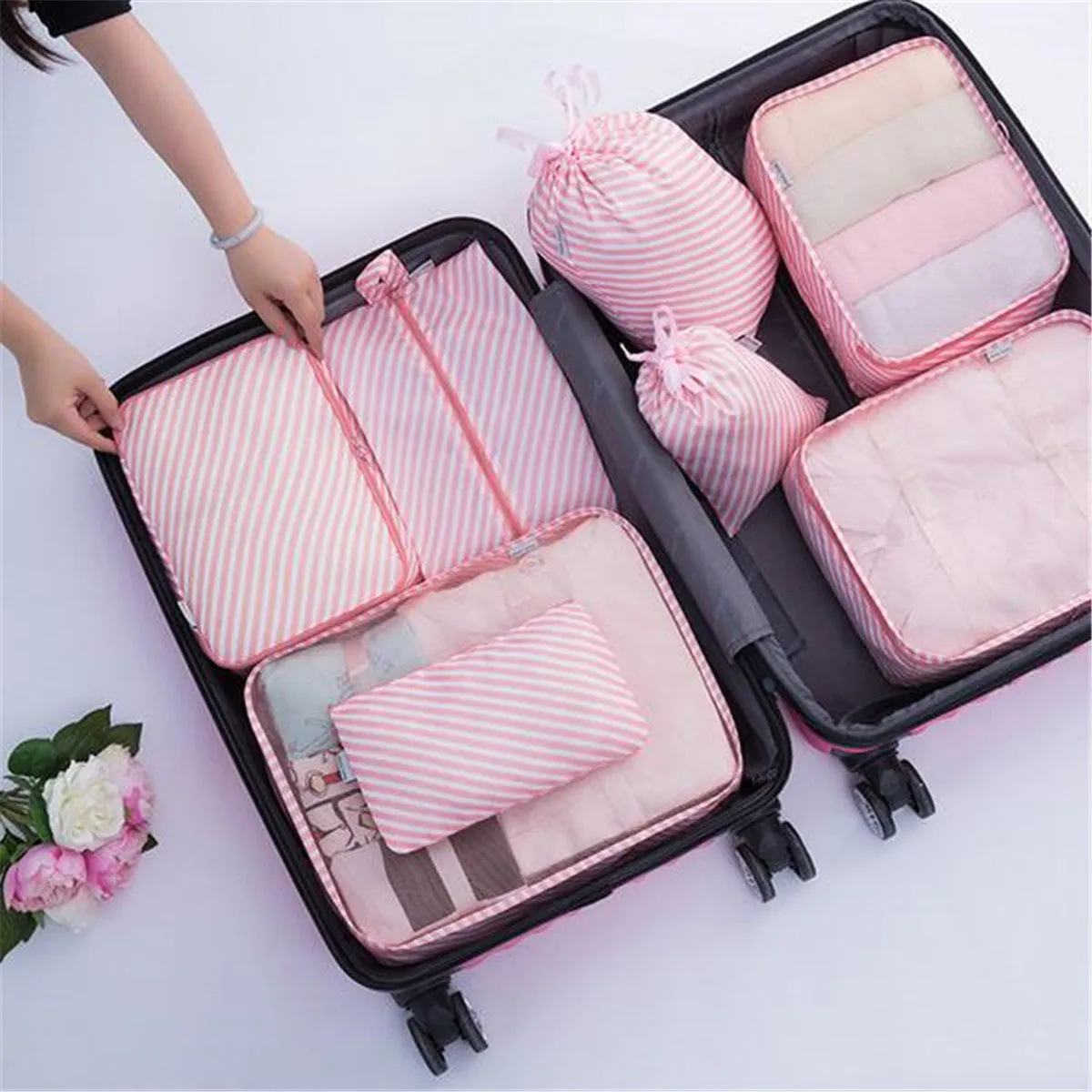 Travel Luggage Organizer Set