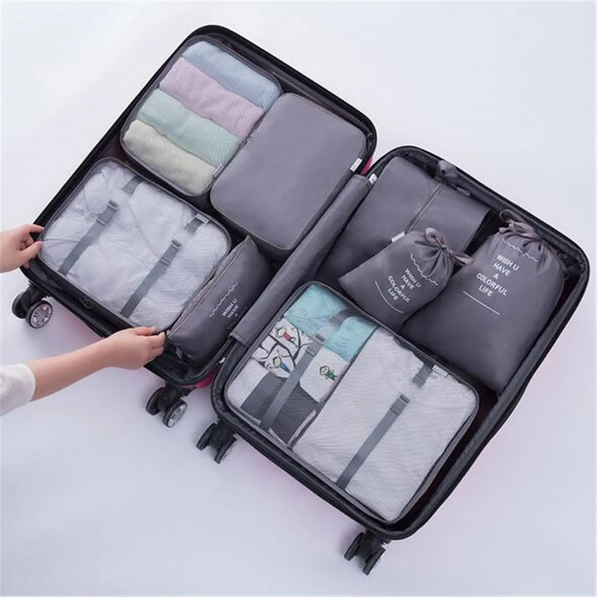 Travel Luggage Organizer Set